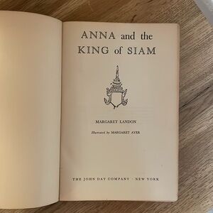 Antique Anna and the King of Siam book